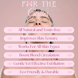 Natural Loofah Exfoliating Body Scrubber for Women Made with Natural Egyptian Loofa Sponge, Bath Shower Luffa lufa for face and Body. exfoliator Scrub Pads