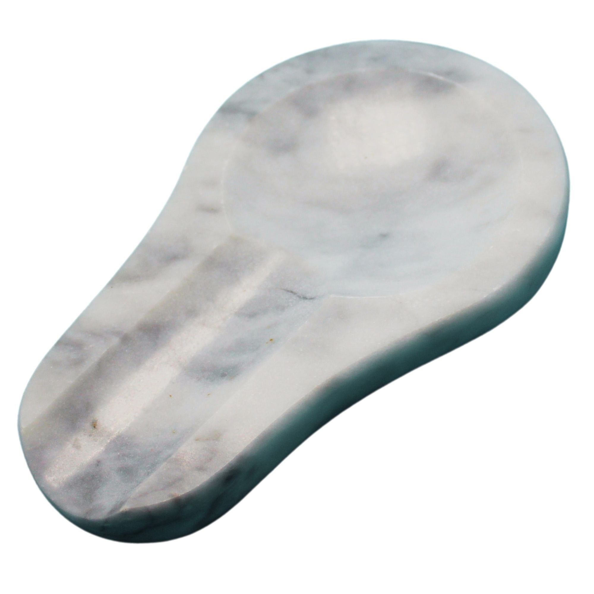 Marble Spoon Rest, Heat-Resistant, BPA-Free Spoon Holder for Stove Top, Kitchen Utensil Holder for Spoons, Ladles, Tongs & More