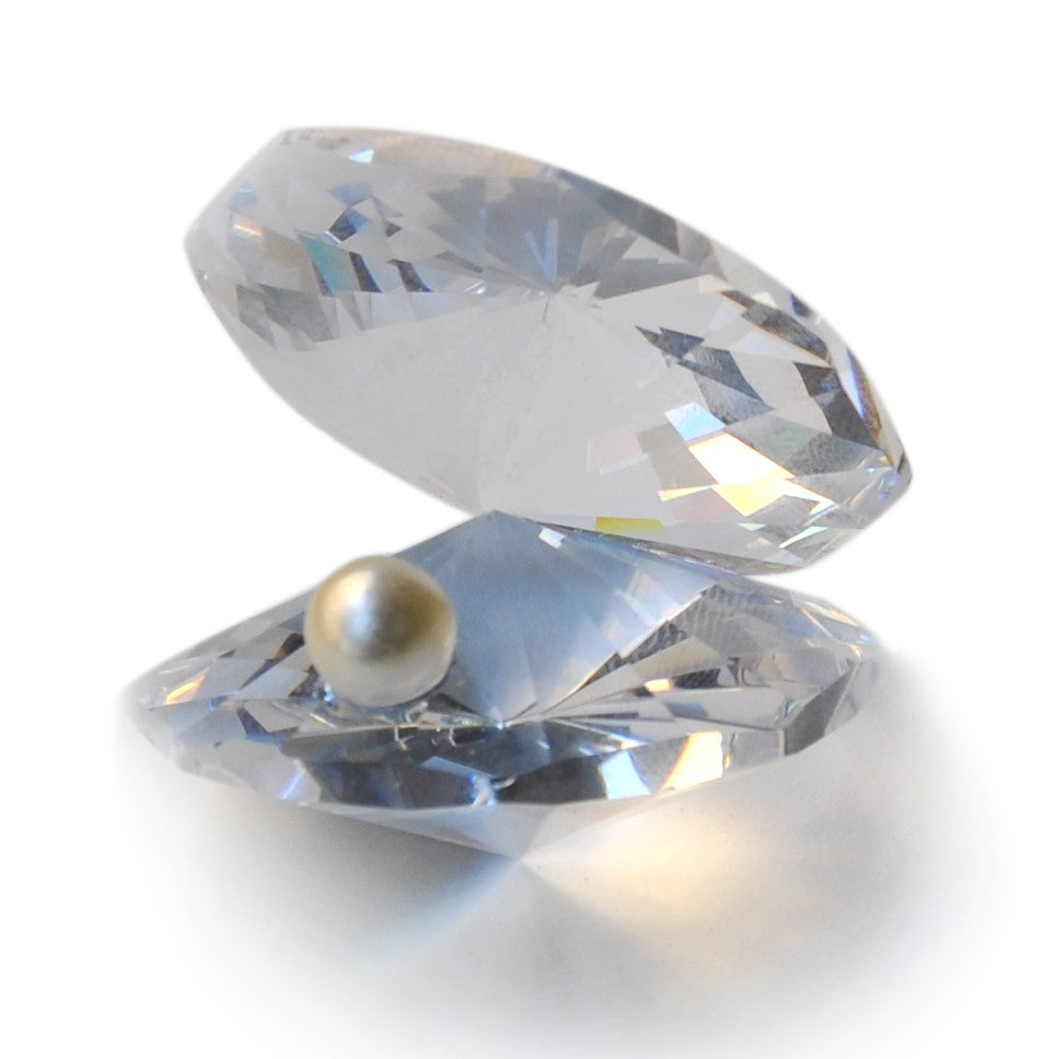 Swarovski Oyster Shell With Pearl