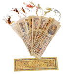 Egyptian Papyrus paper set of 10 Bookmarks book marks history educational set.