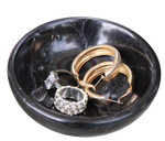 Real Marble Jewelry Dish - Ring Holder - Jewelry Organizer Tray - Decorative Key Bowl-Home Decor Wedding Gift- Ring Dish - Jewelry Tray -Vanity Tray - Decorative Tray - Marble Tray